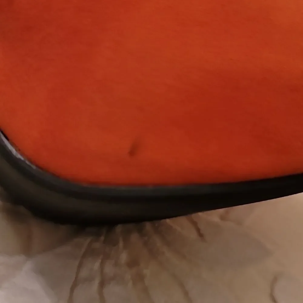 Bertinni Orange Suede Stilettos - Picture 15 of 16